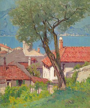 Charles Warren Eaton Varenna oil painting image